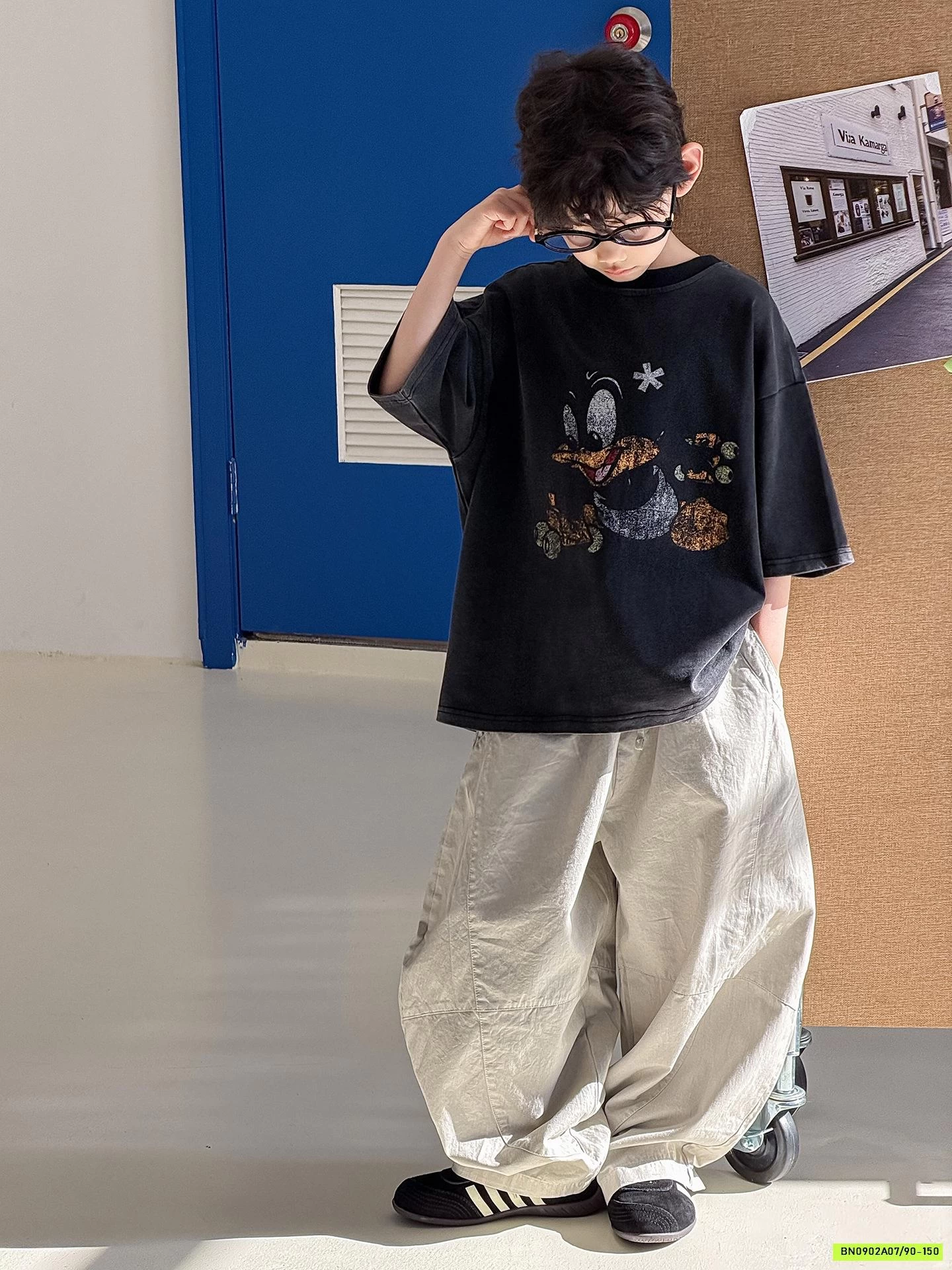 ÁO THUN VỊT DONAL MIX QUẦN BAGGY