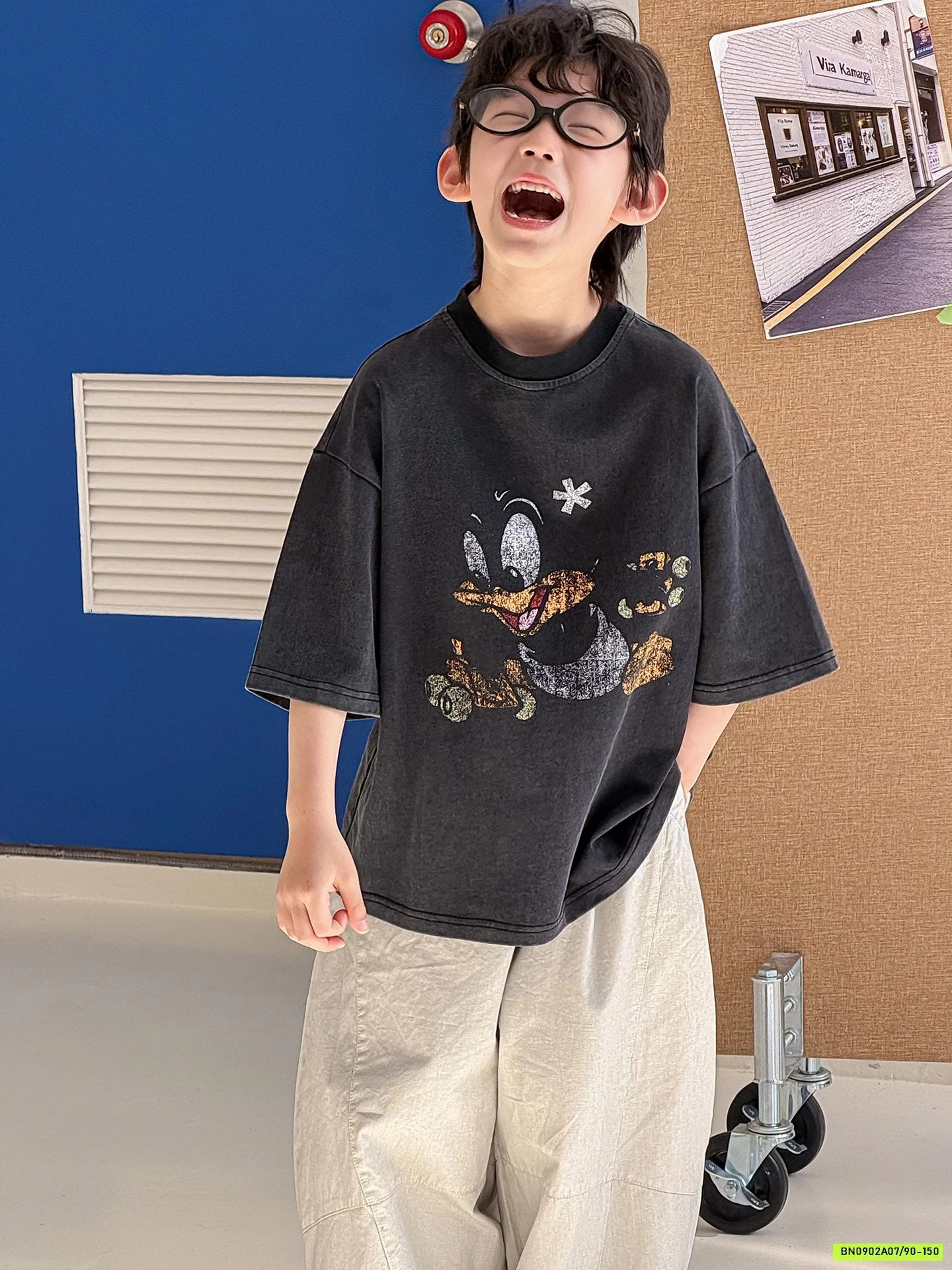 ÁO THUN VỊT DONAL MIX QUẦN BAGGY