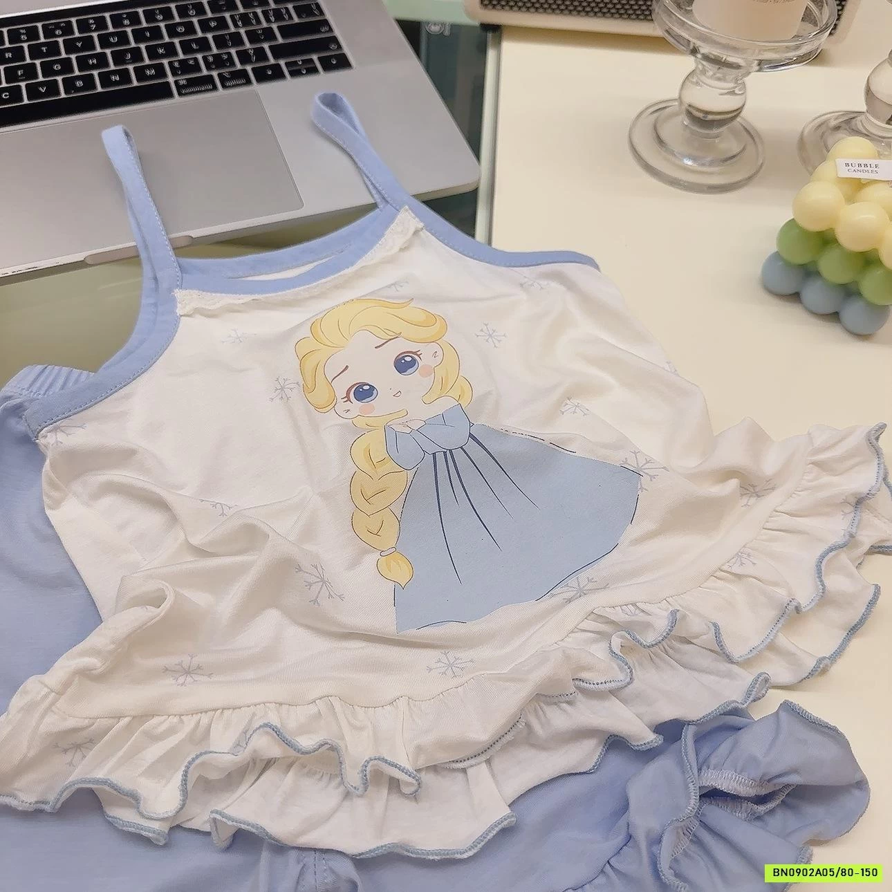 BỘ 2 DÂY THUN LẠNH VIỀN BÈO