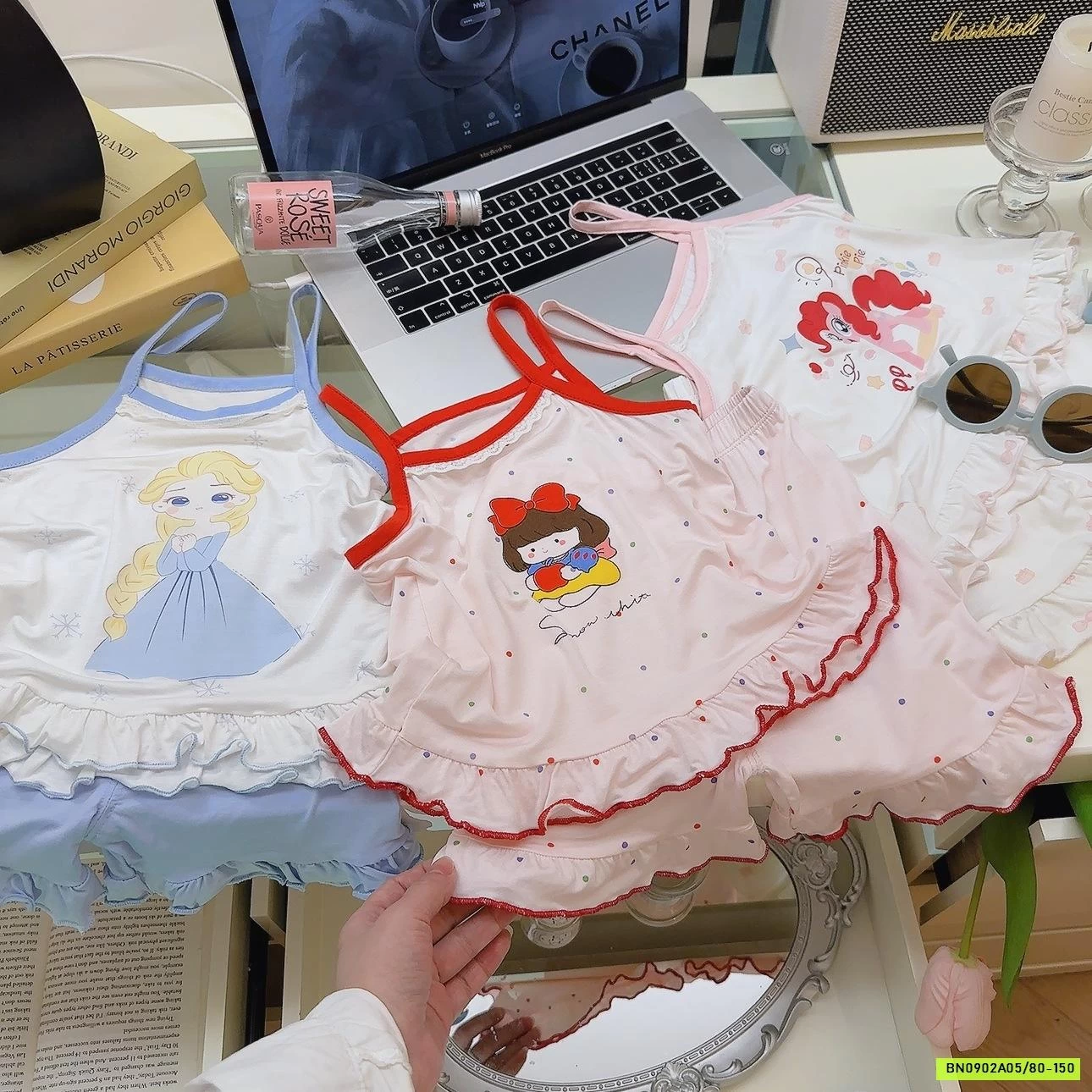 BỘ 2 DÂY THUN LẠNH VIỀN BÈO