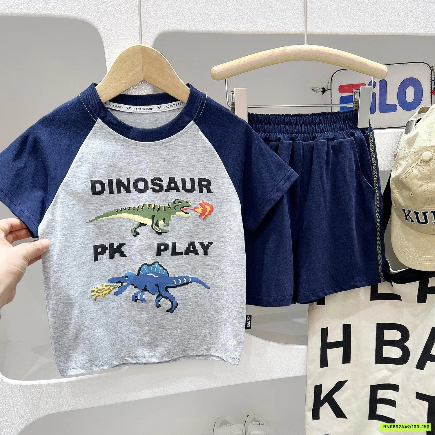 BỘ COTTON KHỦNG LONG KACADY