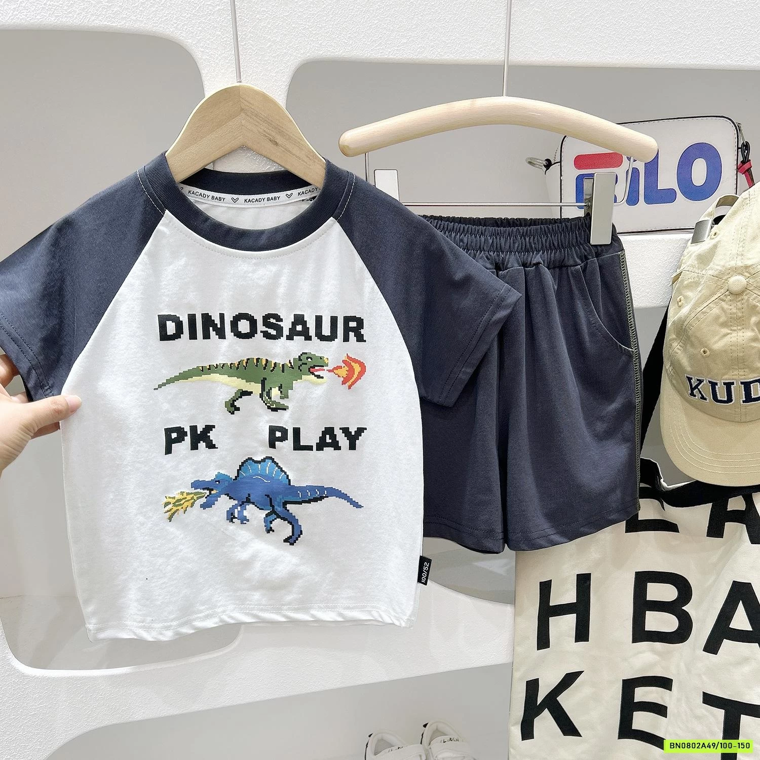 BỘ COTTON KHỦNG LONG KACADY