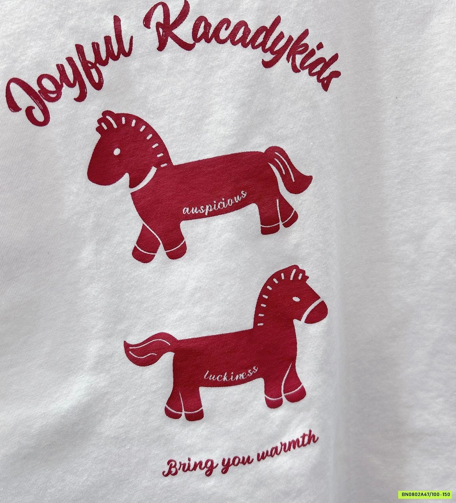 ÁO THUN IN NGỰA KACADY