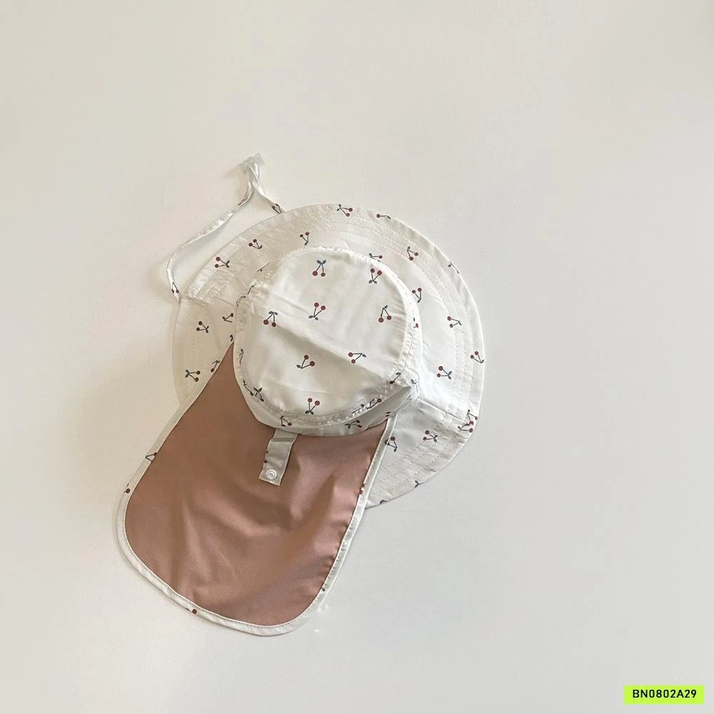 MŨ CHỐNG NẮNG KÈM VẠT SAU