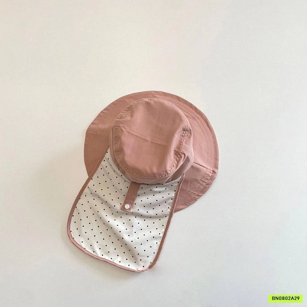 MŨ CHỐNG NẮNG KÈM VẠT SAU