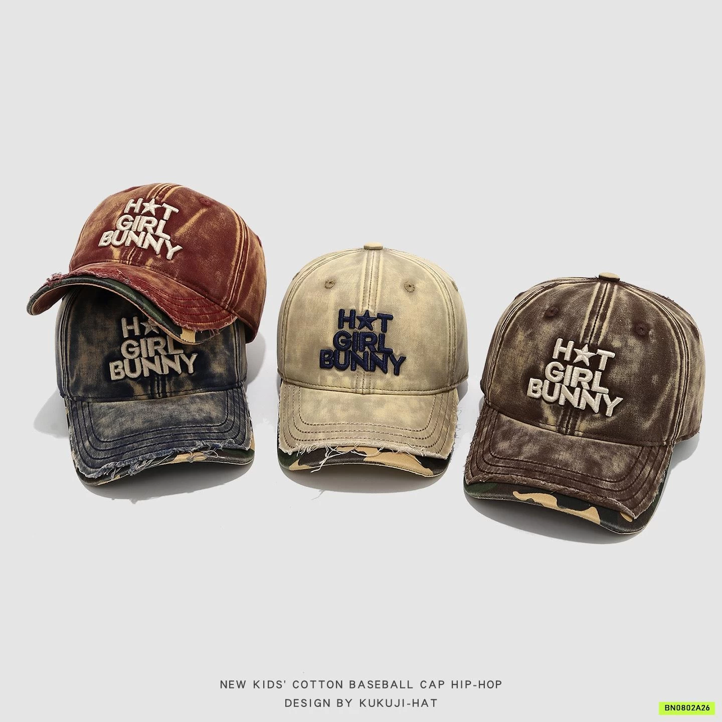 MŨ KẾT LOANG THÊU CHỮ BG