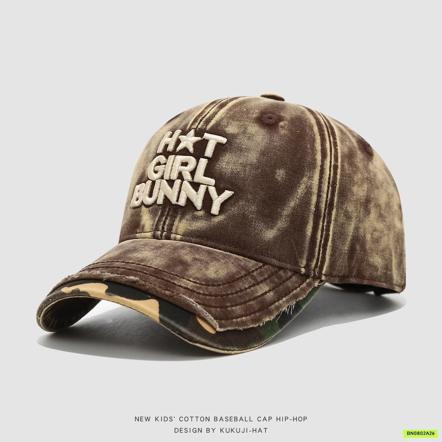 MŨ KẾT LOANG THÊU CHỮ BG