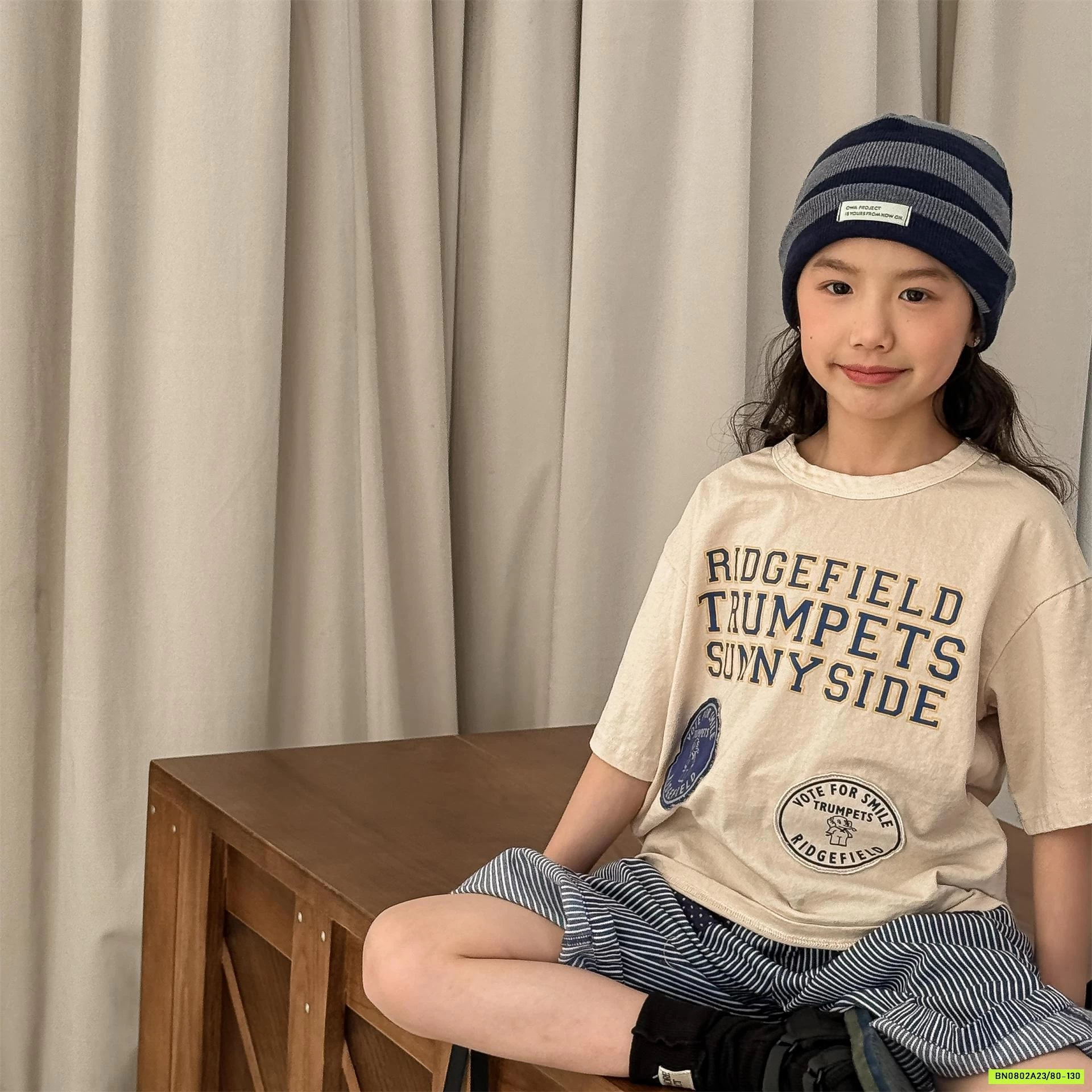 ÁO THUN CHỮ KÈM LOGO 6266 ADBABY