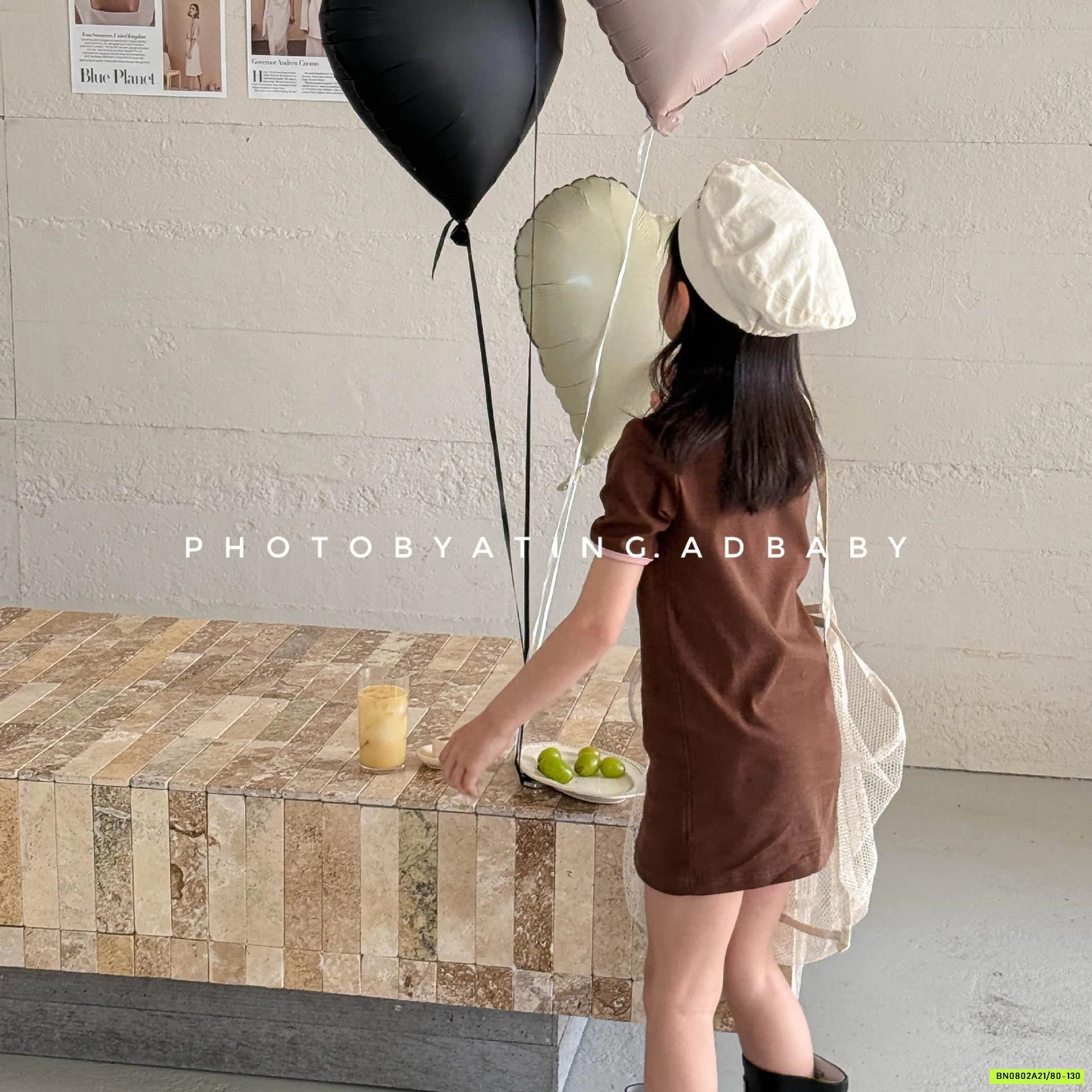 ĐẦM COTTON LADY PHỐI VIỀN ADBABY