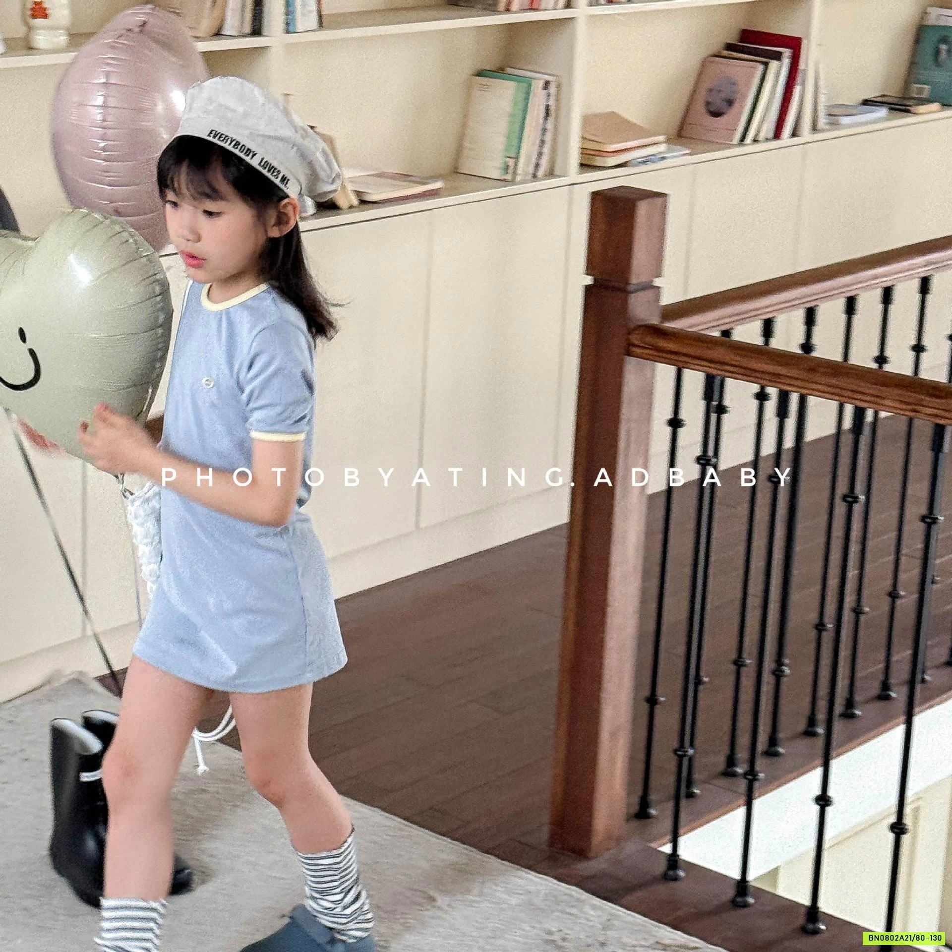 ĐẦM COTTON LADY PHỐI VIỀN ADBABY