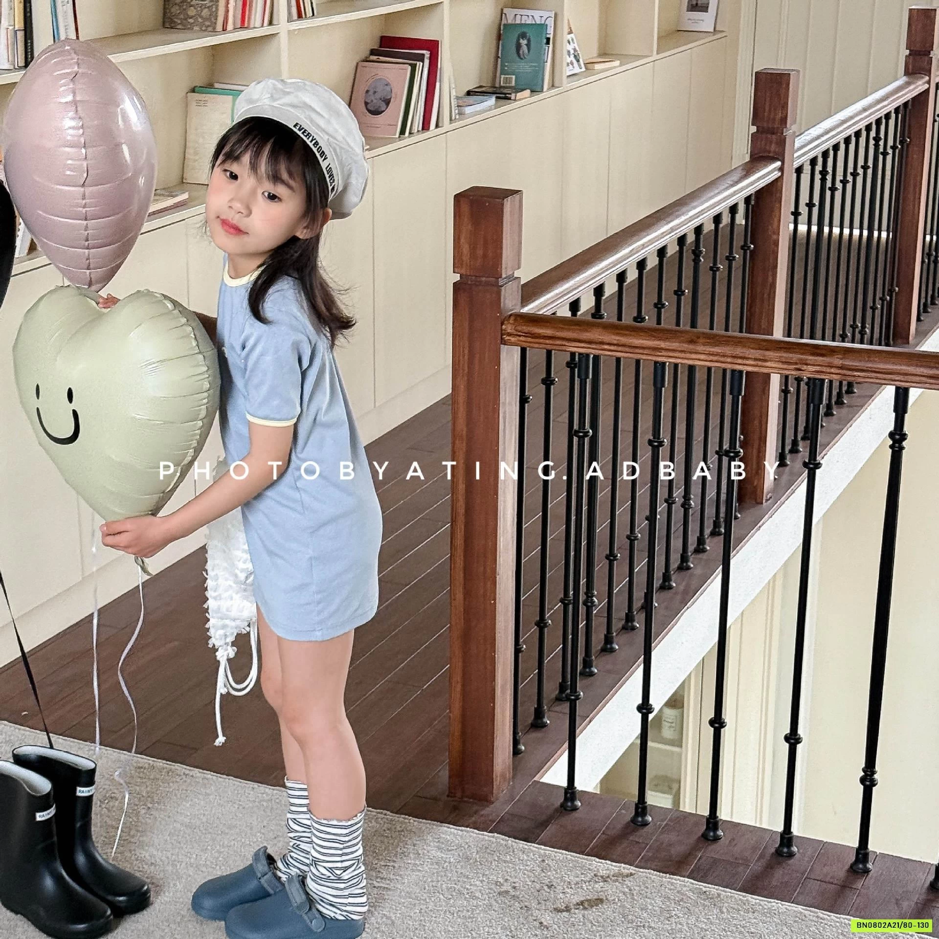 ĐẦM COTTON LADY PHỐI VIỀN ADBABY