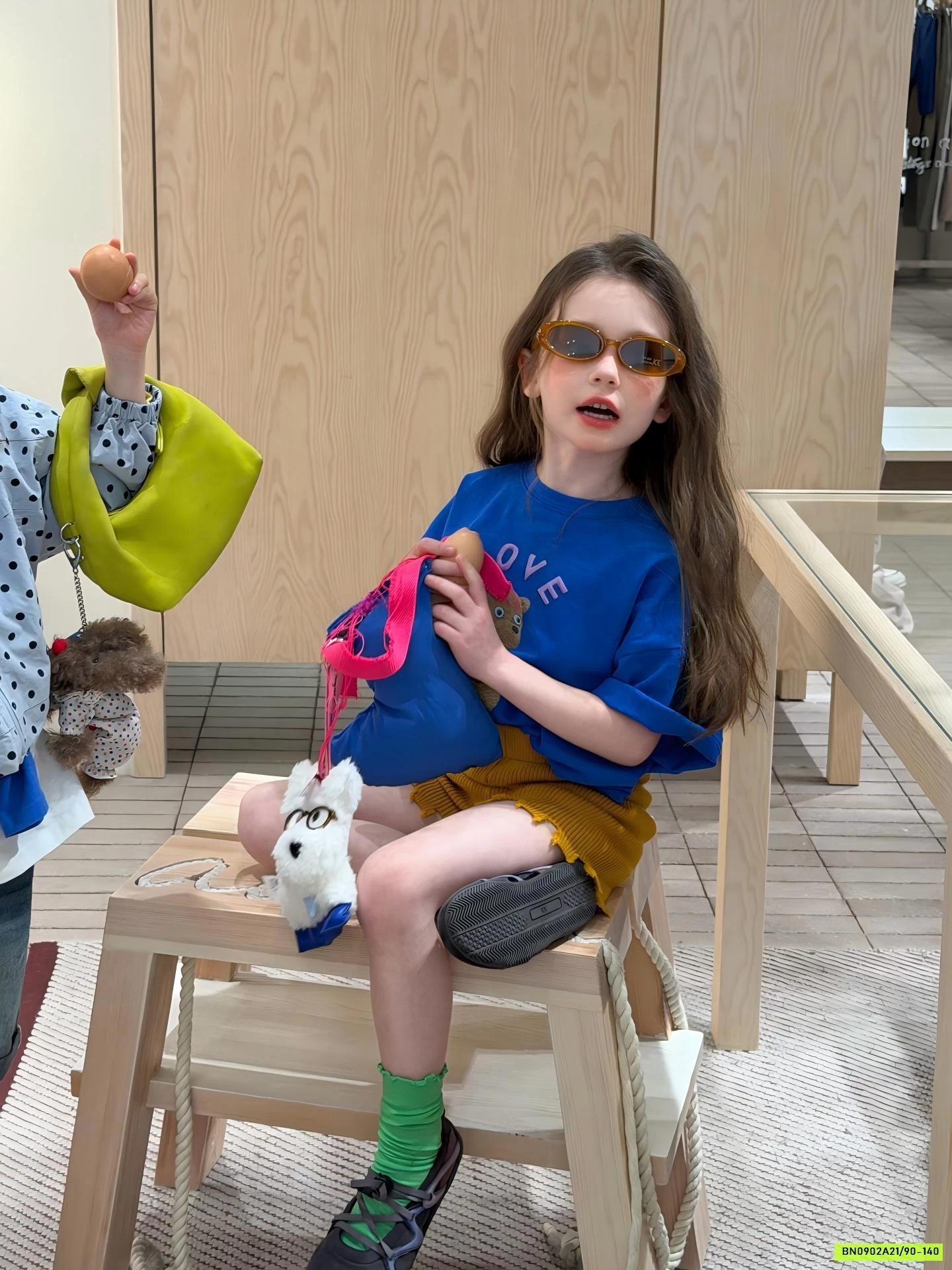 ÁO GẤU COBAN MIX LEGGING VÀNG