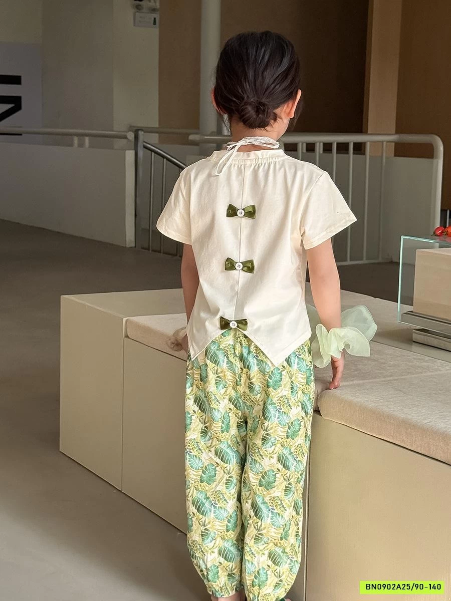 ÁO THUN IN HÌNH MIX QUẦN BOM HOA