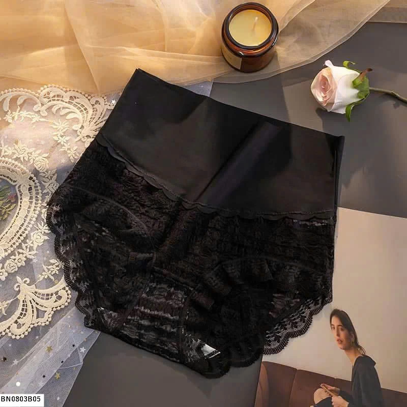 SÉT 5 QUẦN CHIP CẠP CAO PHỐI REN