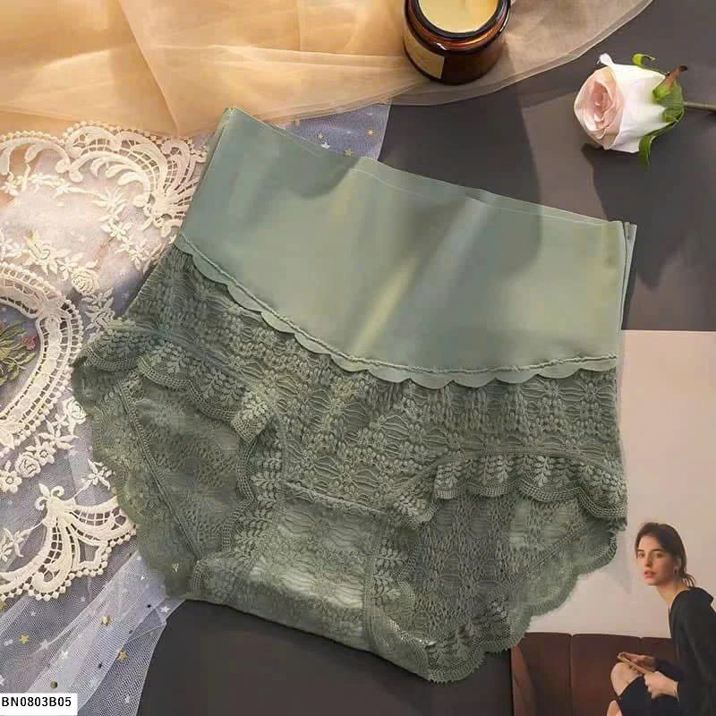 SÉT 5 QUẦN CHIP CẠP CAO PHỐI REN