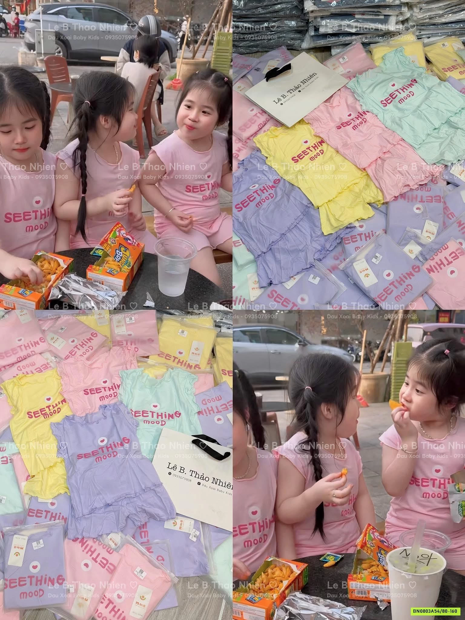 BỘ COTTON THUN LẠNH VIỀN BÈO