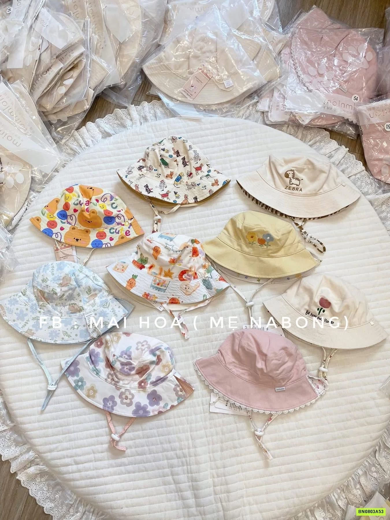 BST MŨ BÈO 2 MẶT MOINMLON