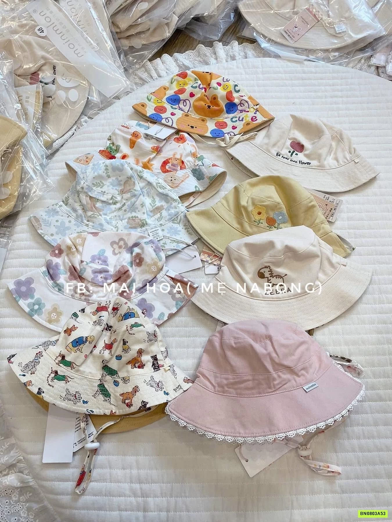 BST MŨ BÈO 2 MẶT MOINMLON