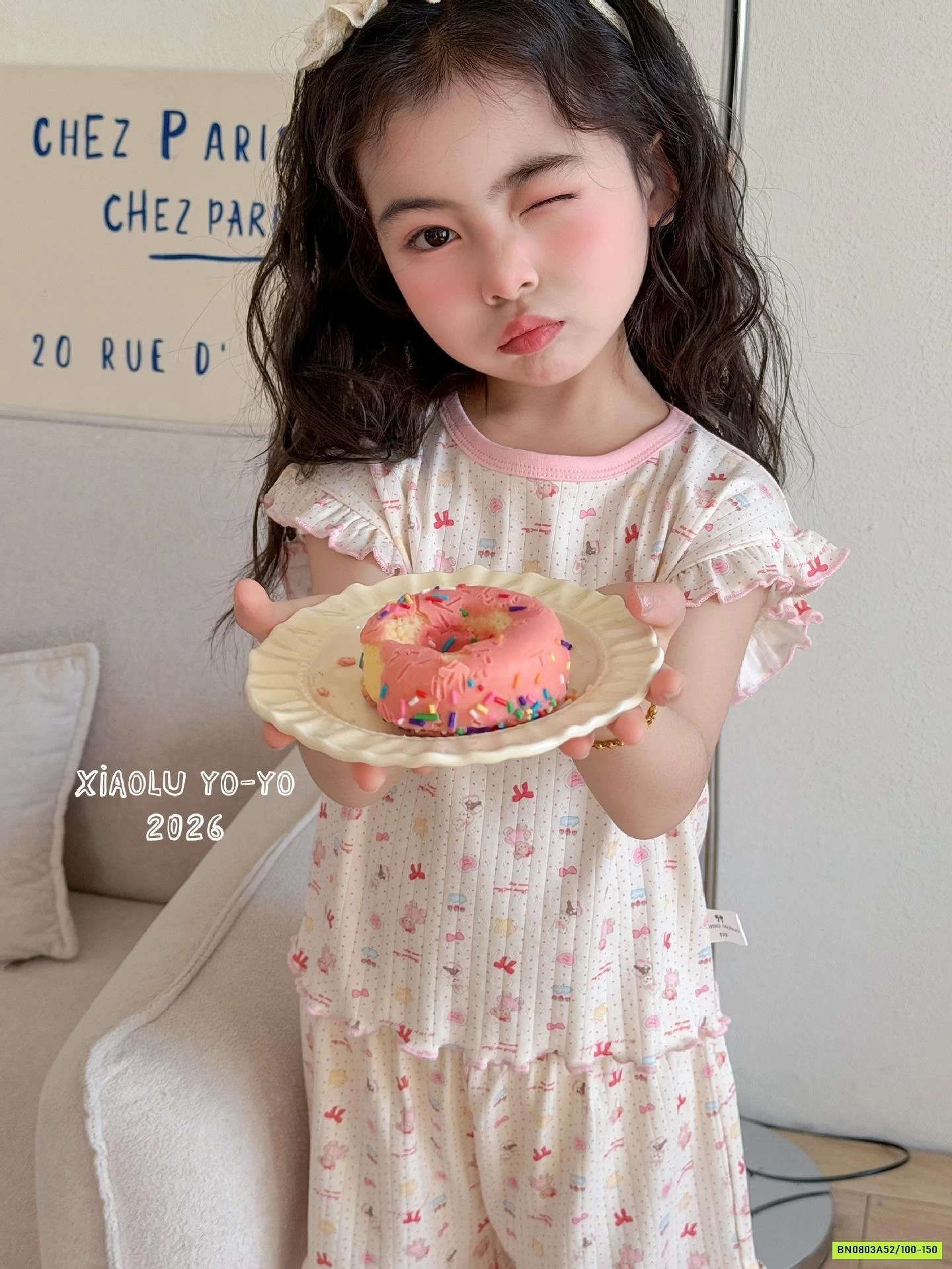 BỘ COTTON GIẤY DỄ THƯƠNG