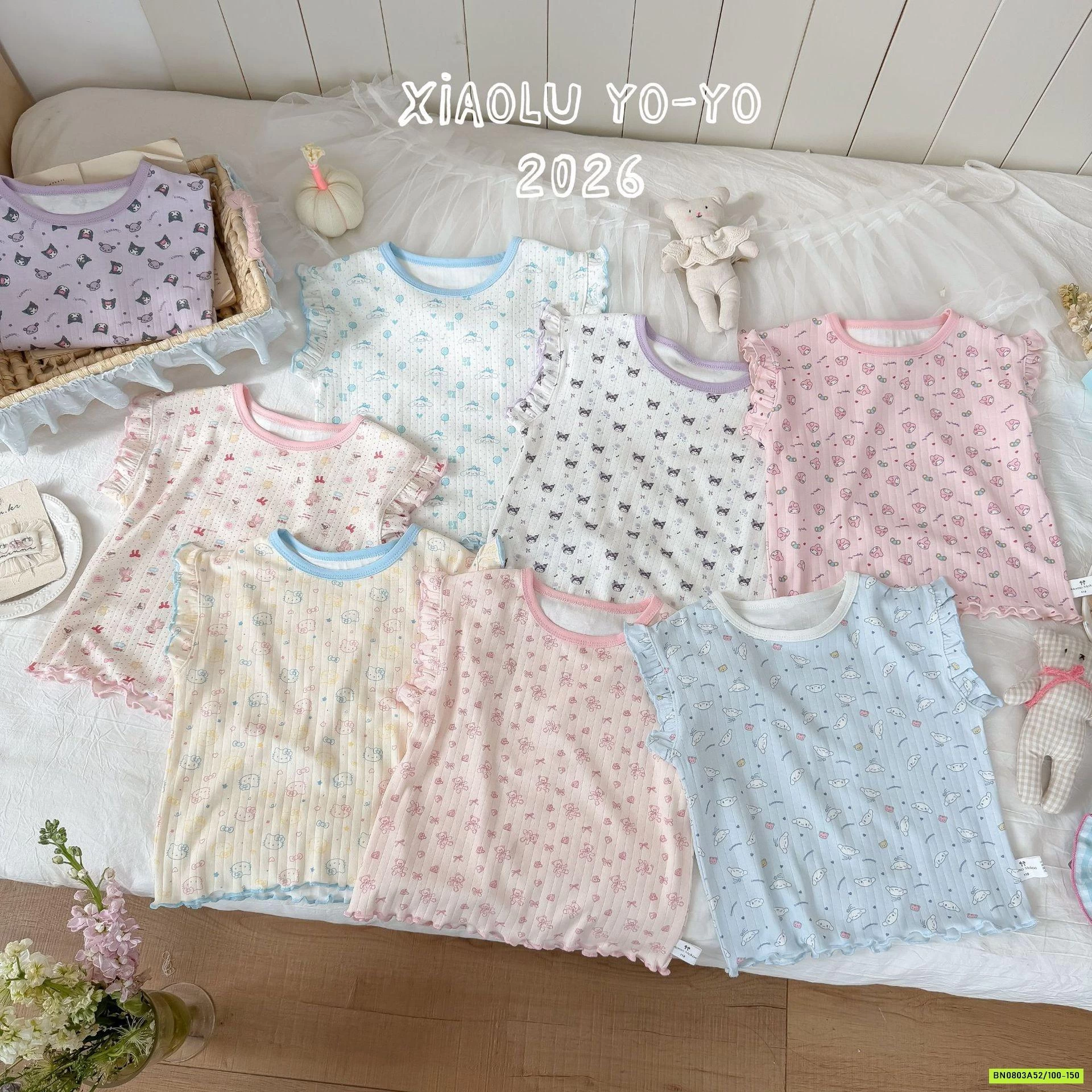 BỘ COTTON GIẤY DỄ THƯƠNG