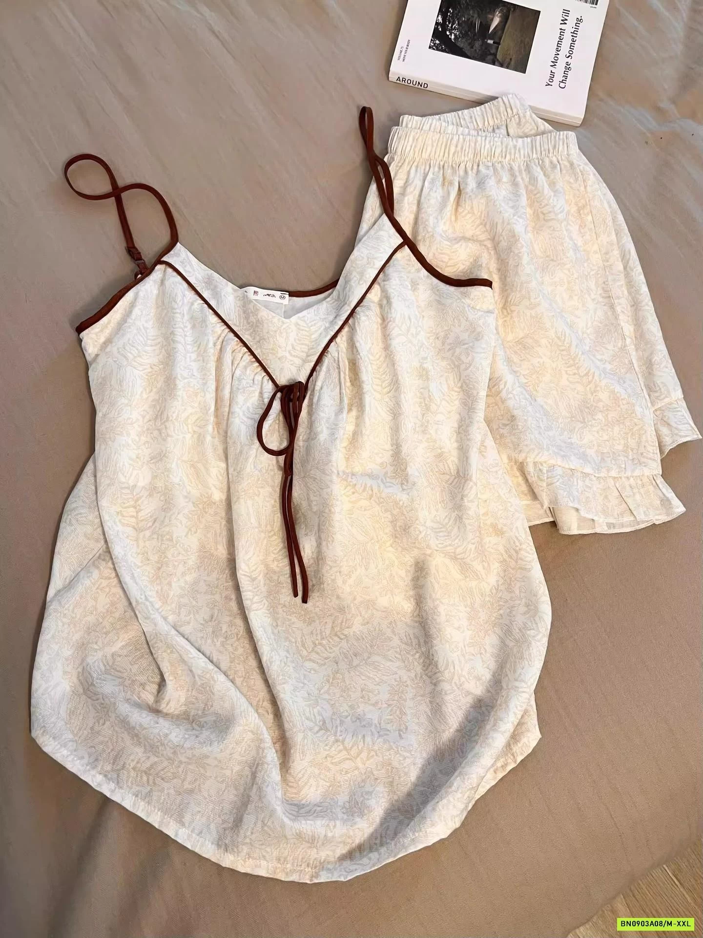 BỘ NGỦ LỤA 2 DÂY