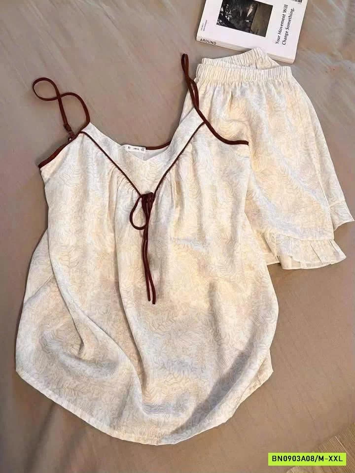 BỘ NGỦ LỤA 2 DÂY