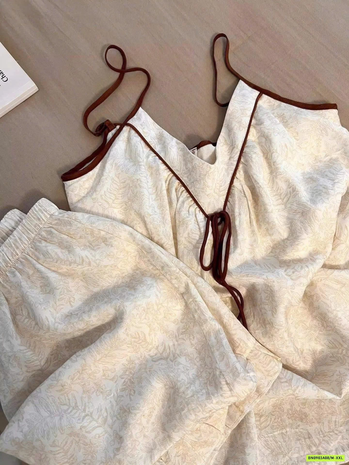 BỘ NGỦ LỤA 2 DÂY