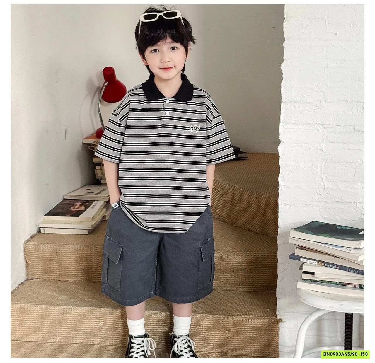 SHORT THÔ TÚI HỘP AX6010 AOAOKIDS