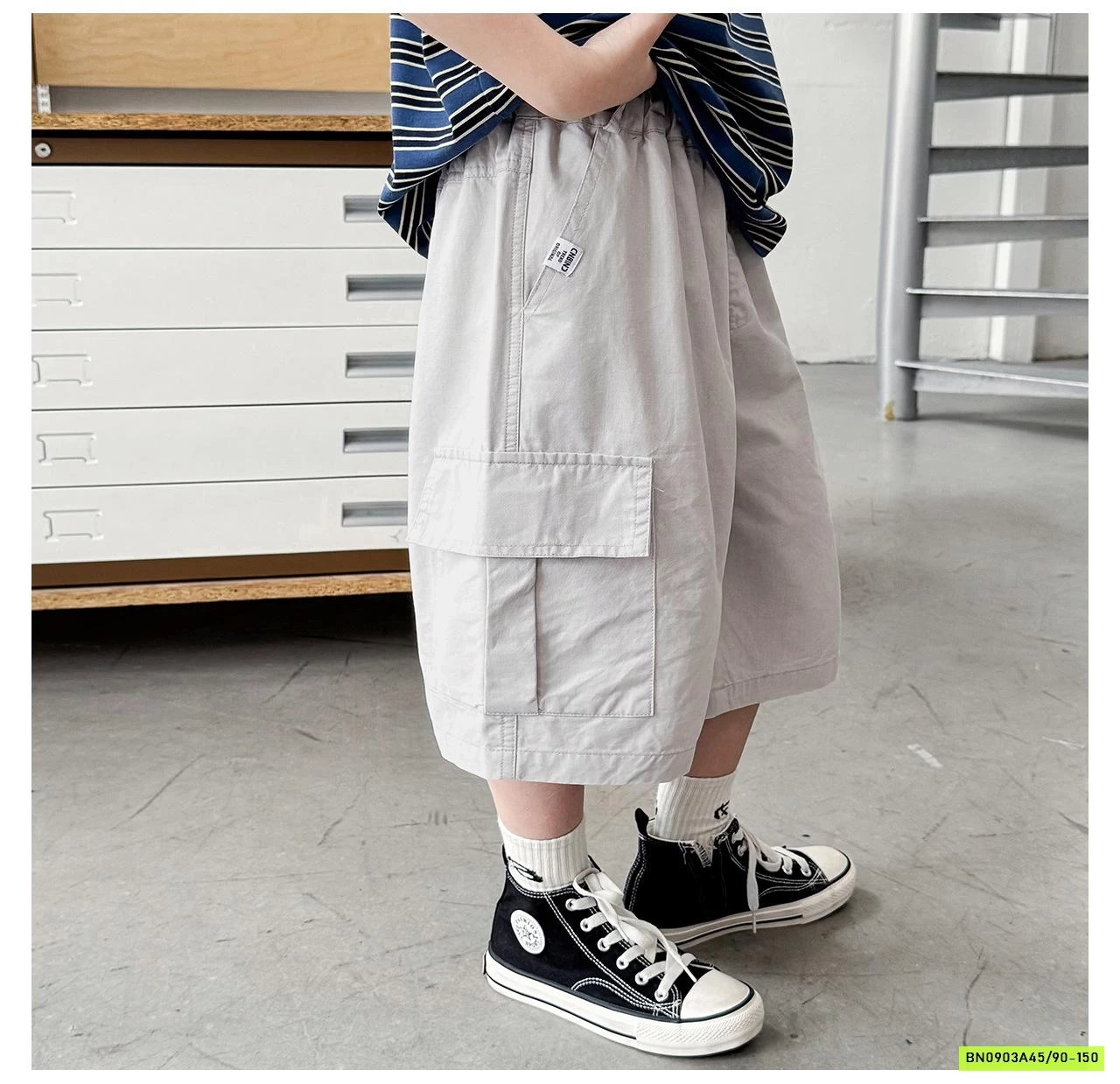 SHORT THÔ TÚI HỘP AX6010 AOAOKIDS