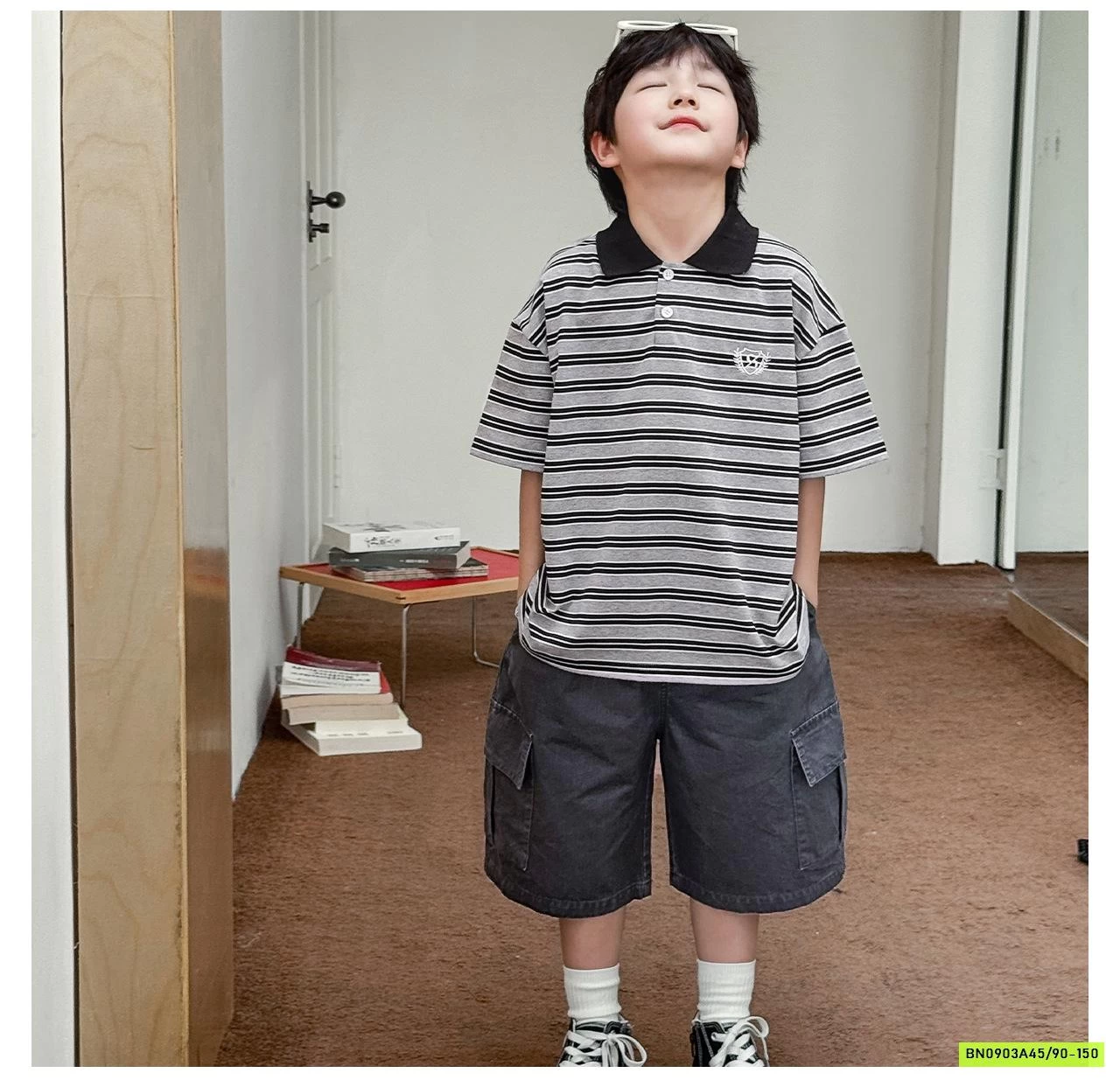 SHORT THÔ TÚI HỘP AX6010 AOAOKIDS