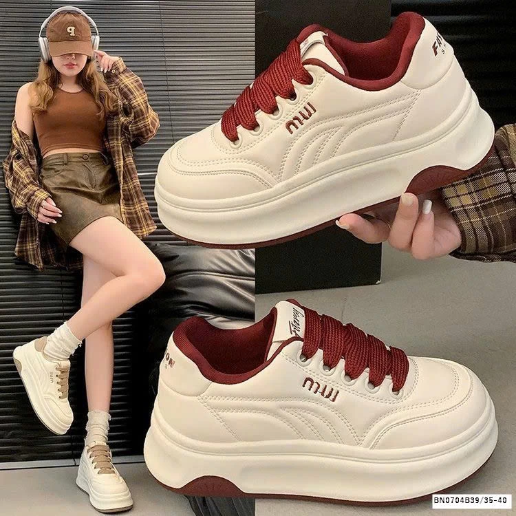 GIÀY THỂ THAO ĐỘN ĐẾ CHO NỮ