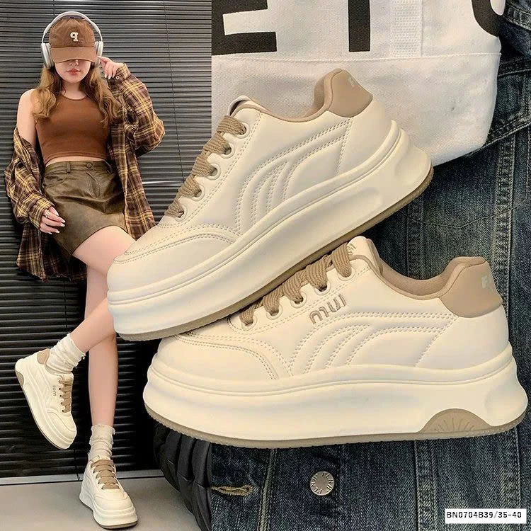 GIÀY THỂ THAO ĐỘN ĐẾ CHO NỮ