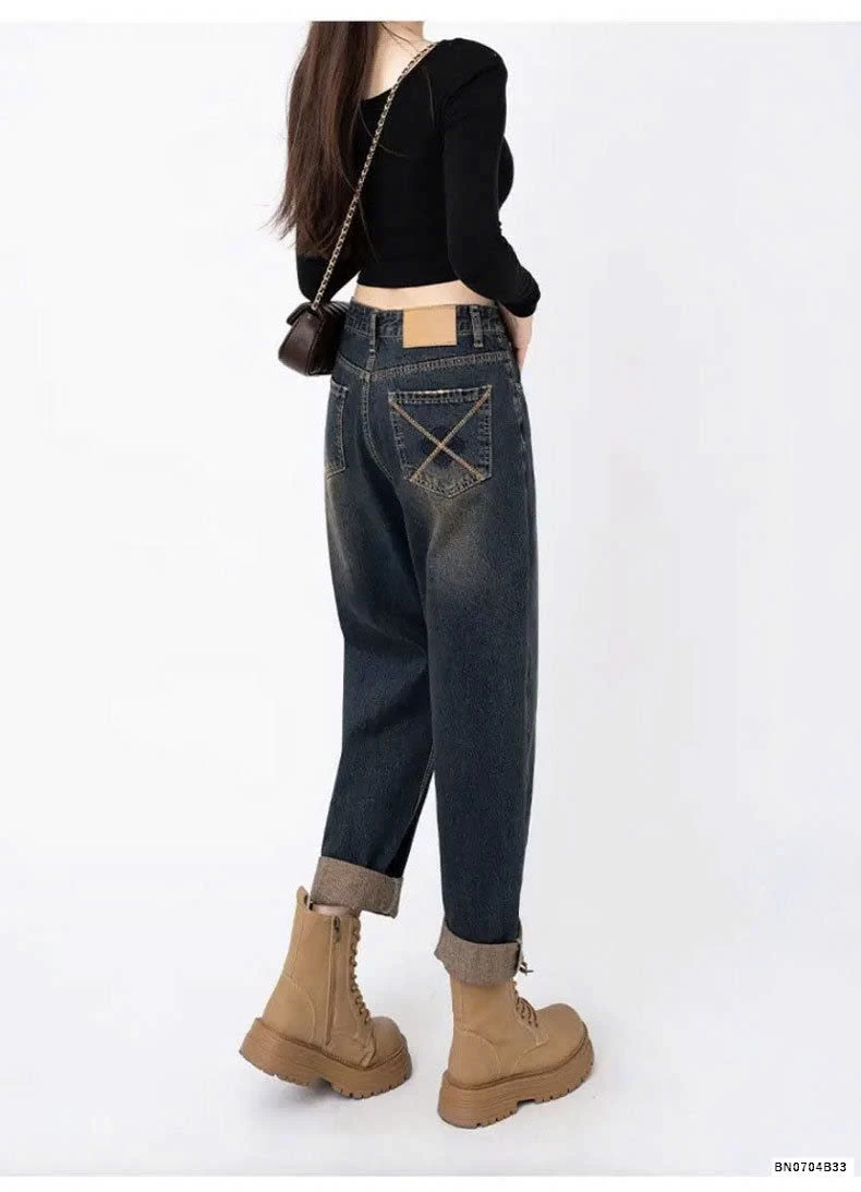 QUẦN JEAN ỐNG ĐỨNG