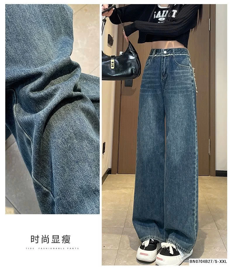 QUẦN JEAN ỐNG ĐỨNG TÚI RÁCH