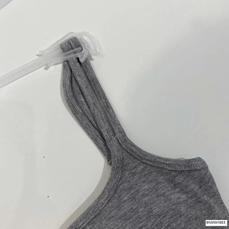 ÁO COTTON 2 DÂY KÈM BRA