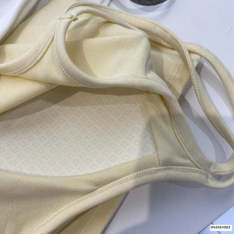 ÁO COTTON 2 DÂY KÈM BRA