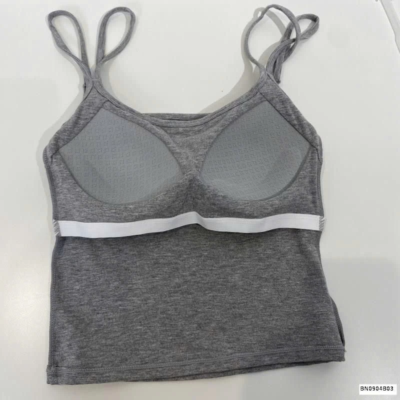 ÁO COTTON 2 DÂY KÈM BRA