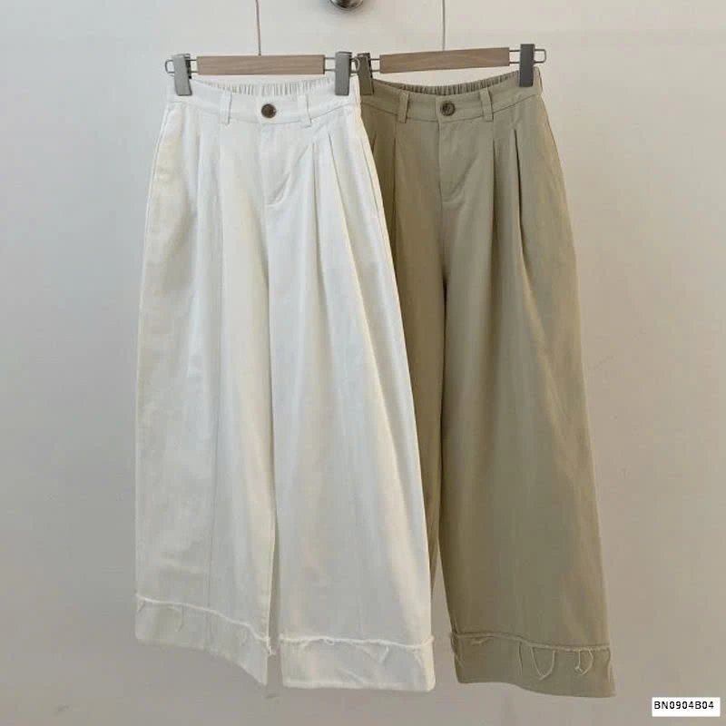 QUẦN SUỐNG ỐNG RỘNG NỮ