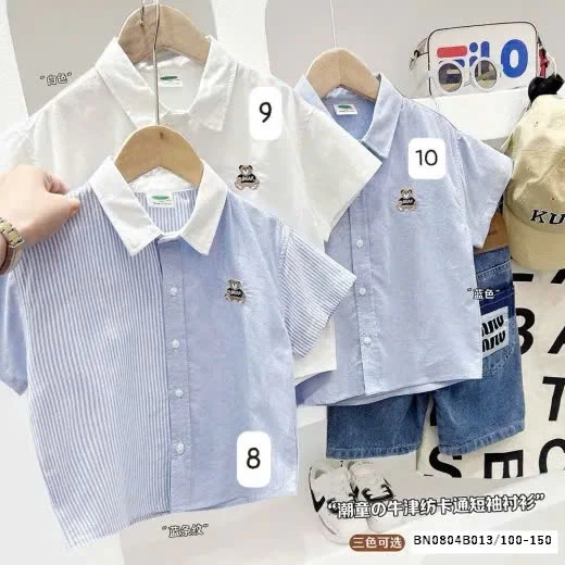 ÁO SƠ MI CỘC TAY NHÀ KACADY