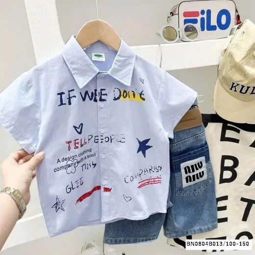 ÁO SƠ MI CỘC TAY NHÀ KACADY