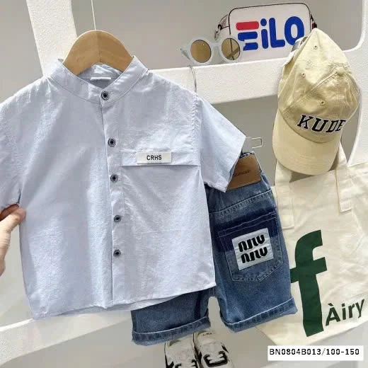 ÁO SƠ MI CỘC TAY NHÀ KACADY