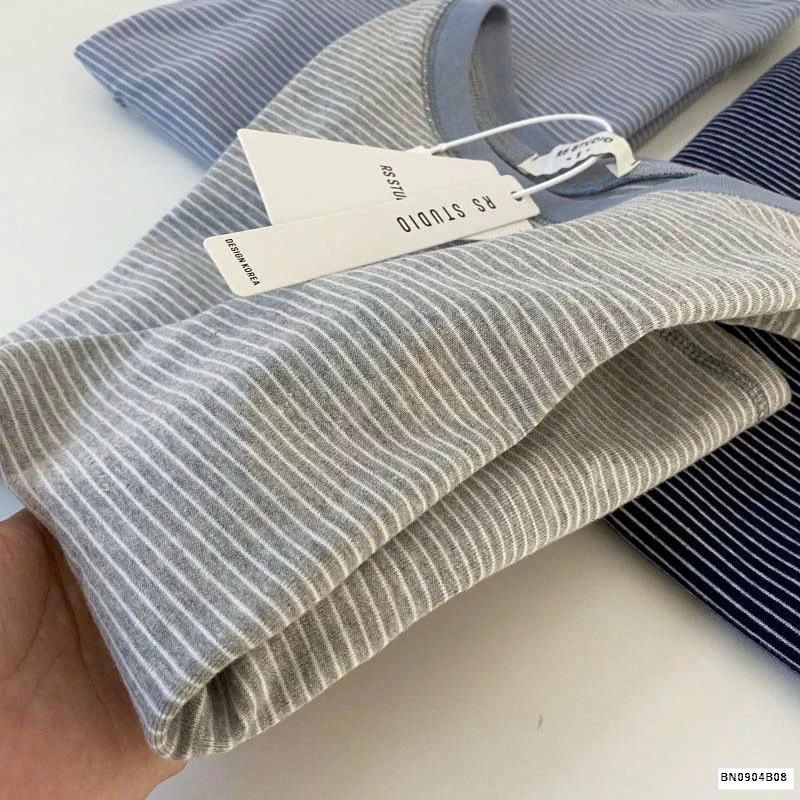 ÁO THUN KẺ TĂM COTTON