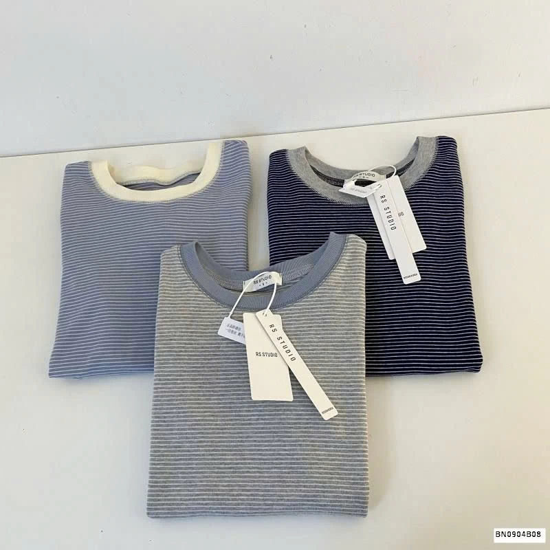 ÁO THUN KẺ TĂM COTTON