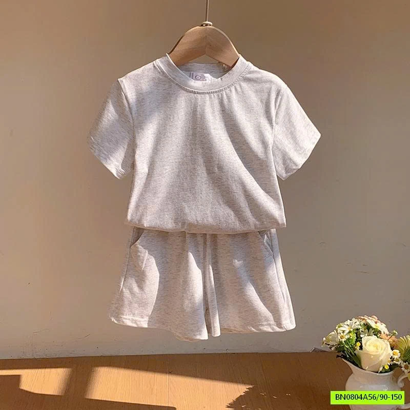 BỘ COTTON CỘC TRƠN MÀU