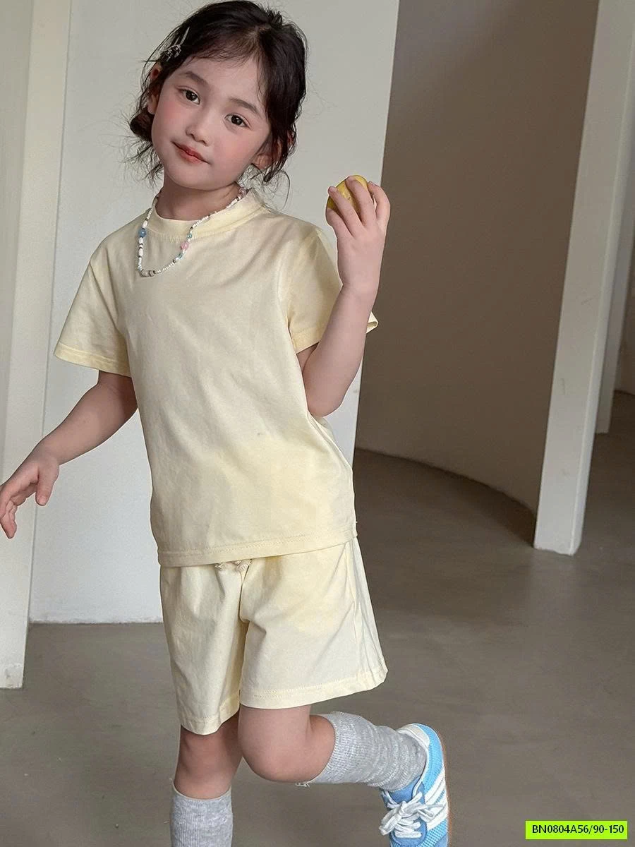 BỘ COTTON CỘC TRƠN MÀU