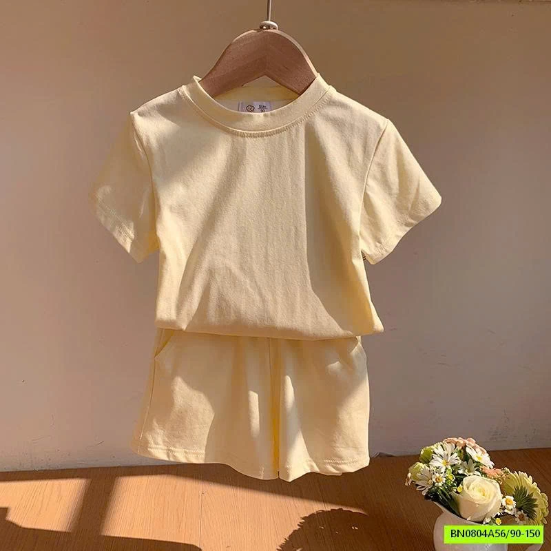 BỘ COTTON CỘC TRƠN MÀU