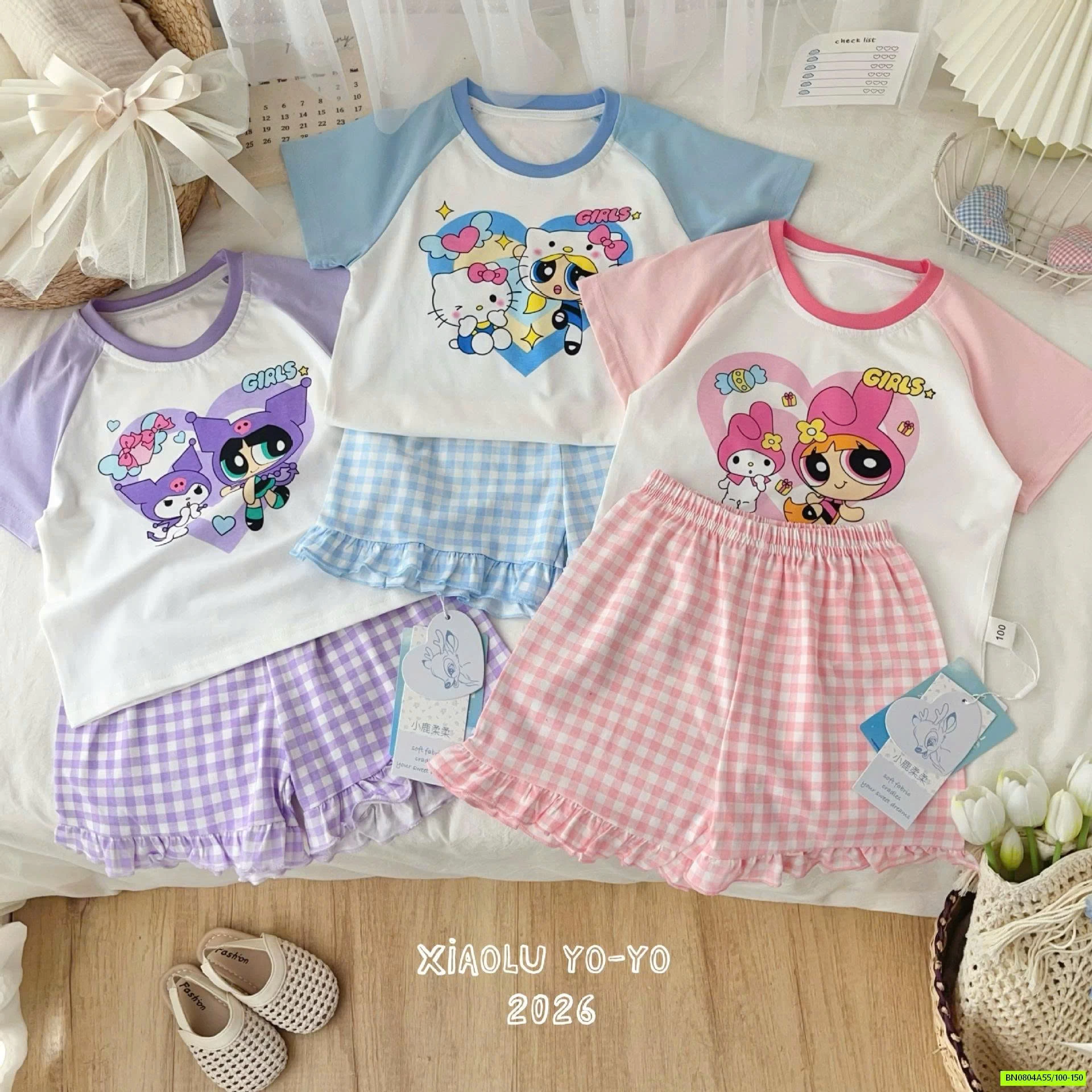 BỘ NGỦ CỘC SANRIO