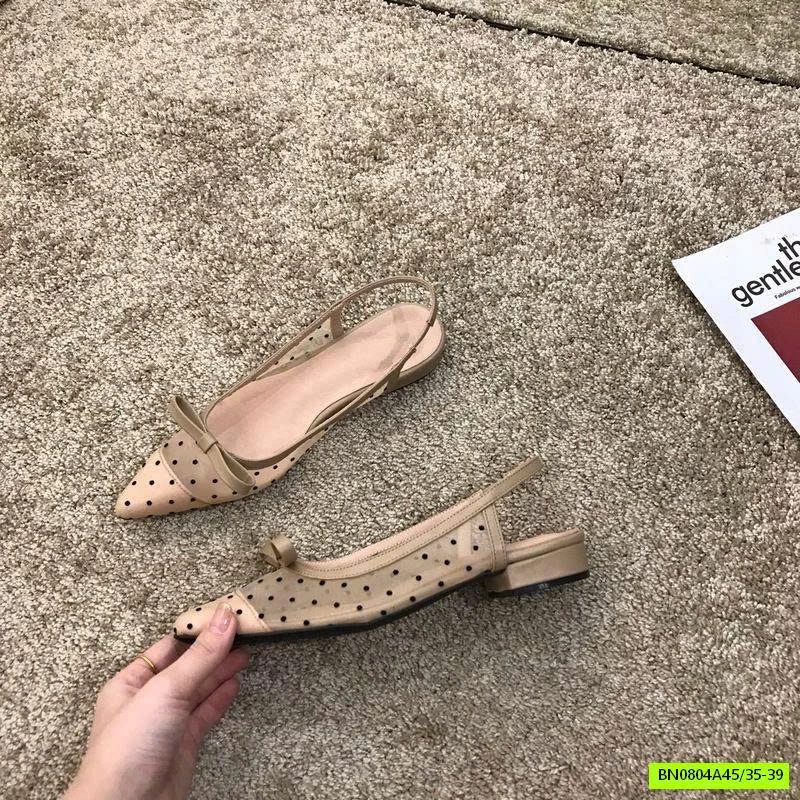 GIÀY BÚP BÊ CHẤM BI XINH CHO NỮ