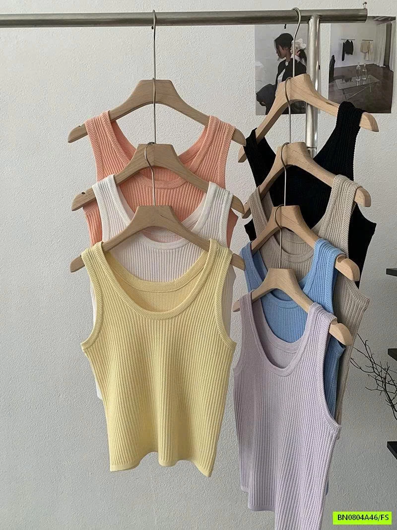 ÁO 2 DÂY THUN GÂN FULL 7 MÀU