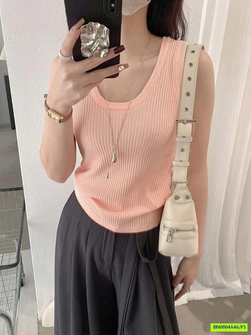 ÁO 2 DÂY THUN GÂN FULL 7 MÀU